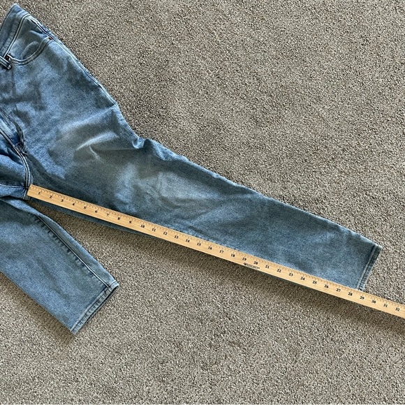 Abercrombie & Fitch The Super Skinny Ankle High Rise Size 30/10 Long - Picture 5 of 7